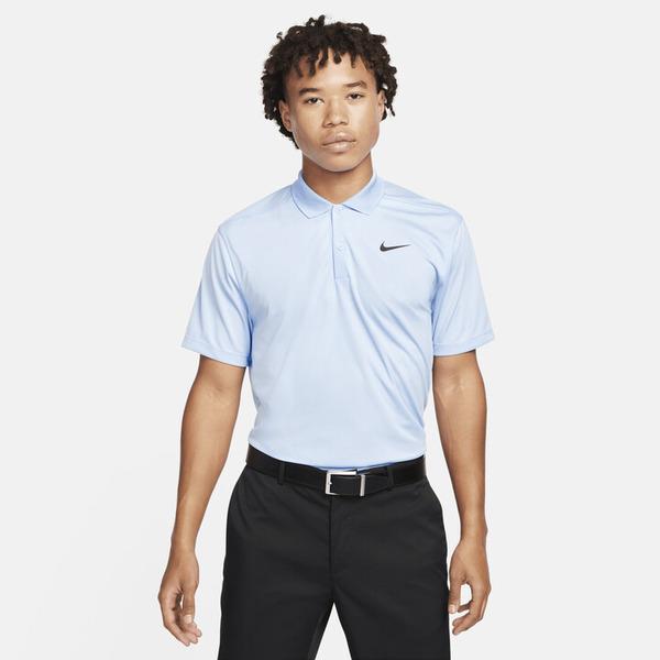 Light blue nike golf shirt on sale