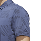 Adidas Ultimate365 Textured Polo Shirt - Blue