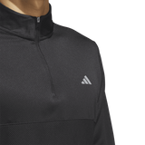 Adidas Ultimate365 Textured Quarter-Zip Top - Black