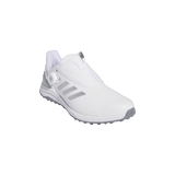 Adidas Solarmotion BOA 24 Spikeless Golf Shoes - Cloud White / Silver Metallic / Blue Burst