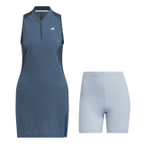 Adidas Ultimate365 Tour Sleeveless Golf Dress - Turquoise