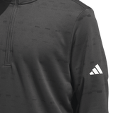 Adidas Core Printed Quarter Zip Sweatshirt - Dark Grey