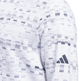 Adidas Core Printed Quarter Zip Sweatshirt - White