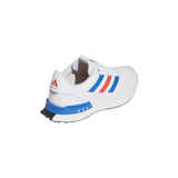 Adidas S2G 24 Leather Spikeless Golf Shoes - Cloud White / Bright Royal / Bright Red