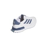 Adidas S2G 24 Leather Spikeless Golf Shoes - Cloud White / Collegiate Navy / Silver Metallic