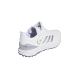 Adidas Solarmotion BOA 24 Spikeless Golf Shoes - Cloud White / Silver Metallic / Blue Burst