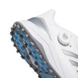 Adidas Solarmotion BOA 24 Spikeless Golf Shoes - Cloud White / Silver Metallic / Blue Burst