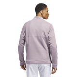 Adidas Ultimate365 Textured Quarter-Zip Top - Purple