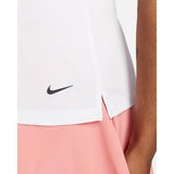 Nike Ladies Over Run Sleeveless Victory White