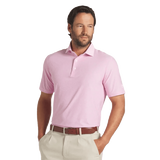 Puma AP Jacquard Stripe Golf Polo - Pink