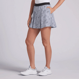 Puma Ladies Pleated Microdot Golf Skirt - Navy