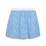 Puma Ladies Pleated Microdot Golf Skirt - Blue