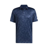 ADIDAS PRISMA-PRINT GOLF POLO SHIRT - CREW NAVY/INDIGO