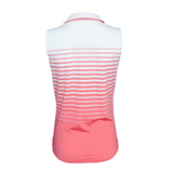 Puma Women's MATTR Stripe Sleeveless Golf Polo - Loveable