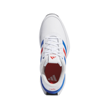 Adidas S2G 24 Leather Spikeless Golf Shoes - Cloud White / Bright Royal / Bright Red