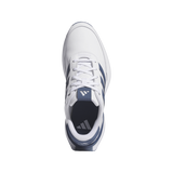 Adidas S2G 24 Leather Spikeless Golf Shoes - Cloud White / Collegiate Navy / Silver Metallic