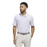 Adidas Ultimate365 Power Grid Print Polo Shirt - White