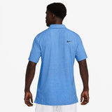 Nike Dri-FIT Tour Heathered Golf Polo (Course/Event Logo) - Blue