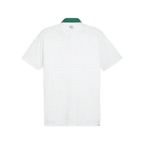 Puma Pure Geo Golf Polo - White / Green