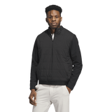 Adidas Ultimate365 Quilted Dwr Half Zip Sweatshirt - Black