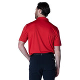 Levelwear Men's Exert Polo - Flame Red