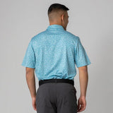 Levelwear Men's Shatter Polo - Marine Blue