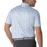 Levelwear Men's Vice Polo - Hydrangea