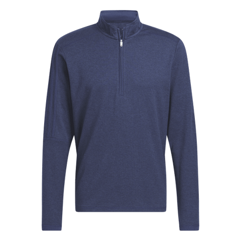 Adidas 3-Stripes Quarter-Zip Sweatshirt - Blue