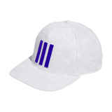 Adidas 3-Stripes Printed Tour Golf Hat - White