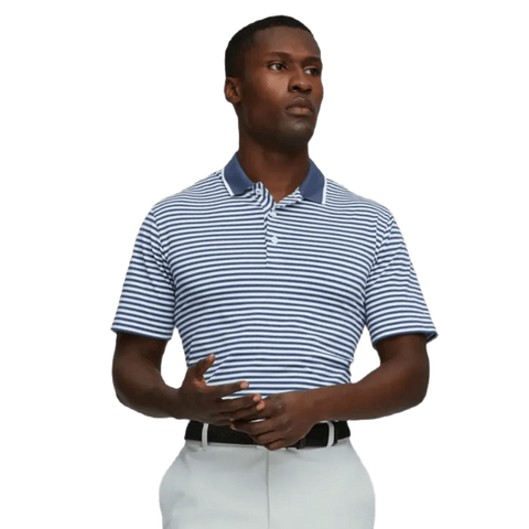 Puma MATTR Feeder Golf Polo - Navy