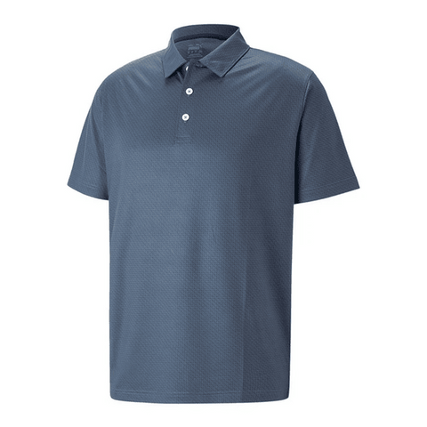 Puma MATTR Grids Golf Polo - Blue