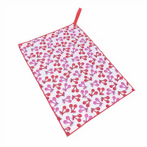 Nancy Lopez Golf Towel - Cherry