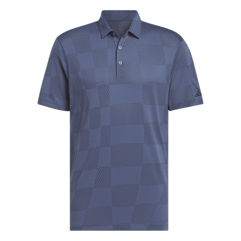 Adidas Ultimate365 Textured Polo Shirt - Blue