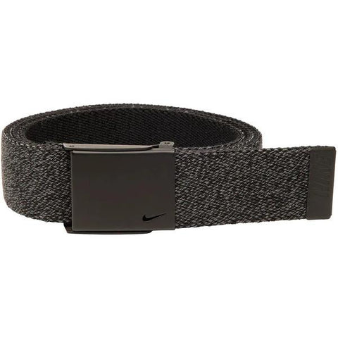 Nike Reversible Stretch Web Golf Belt - Dark Grey/Black