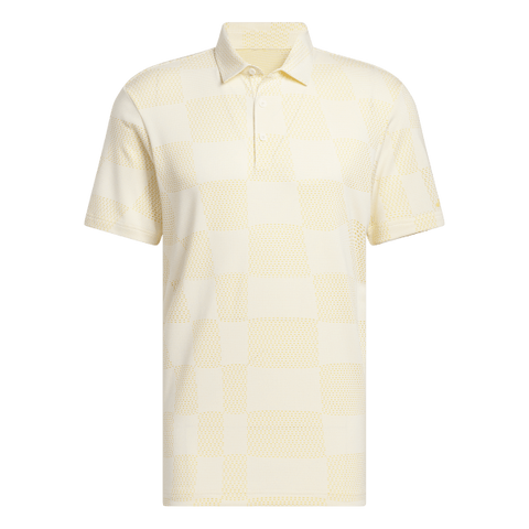 Adidas Ultimate365 Textured Polo Shirt - Beige