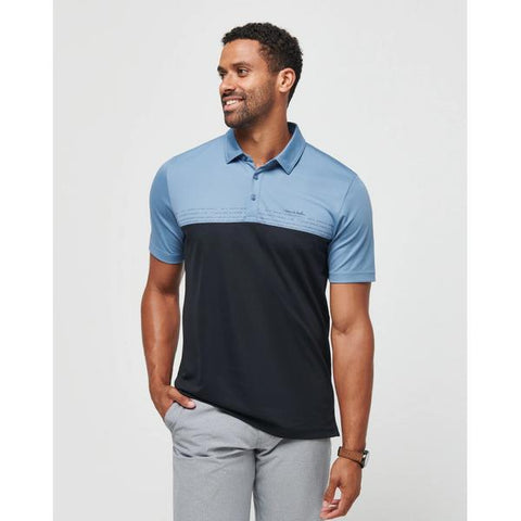 TravisMathew Taxiway Golf Polo - Coronet