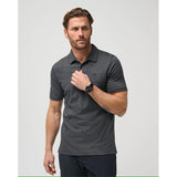 TravisMathew The Zinna Polo - Heather Black