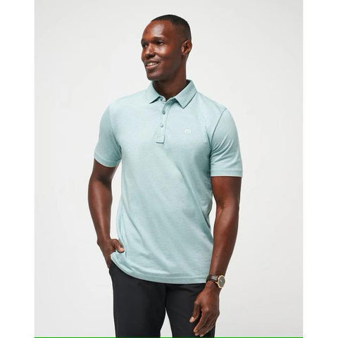 TravisMathew The Zinna Polo - Heather Beryl Green