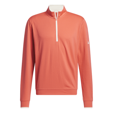 Adidas Lightweight Half-Zip Top - Red