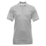 Nike Men's Dri-Fit Victory Solid Golf Polo (Course/Event Logo) - Grey