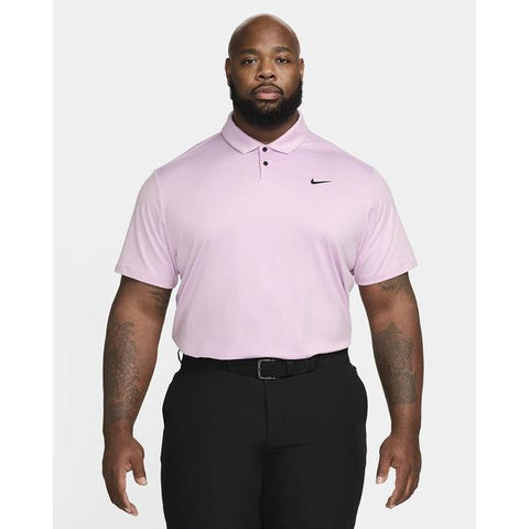 Nike Dri-FIT Tour Men's Solid Golf Polo (Course/Event Logo) - Pink