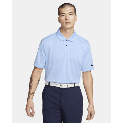 Nike Dri-FIT Tour Jacquard Golf Polo (Course/Event Logo) - Blue