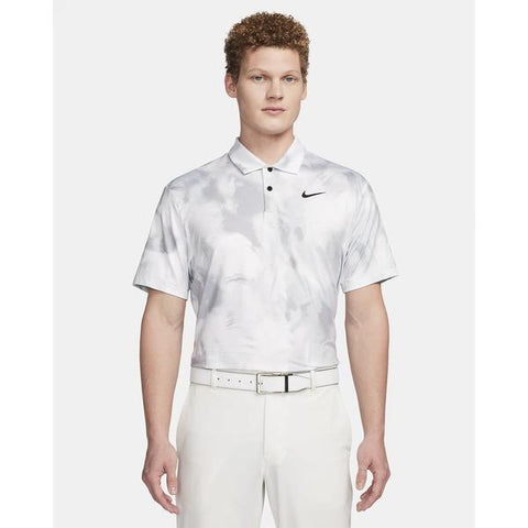 Nike Golf Dri-Fit Tour Ombre Shirt (Course/Event Logo) - White