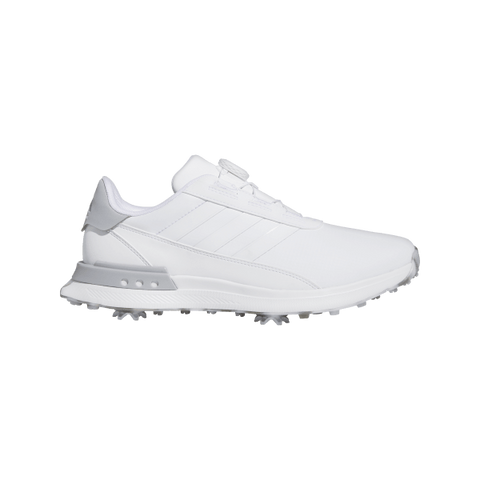 Adidas S2G 24 Wide Golf Shoes - Cloud White / Halo Silver