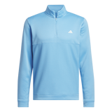 Adidas Ultimate365 Textured Quarter-Zip Top - Blue