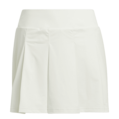 Adidas Women's Ultimate365 Tour Pleated Skirt - Beige