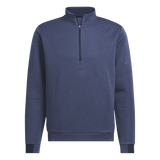 Adidas Men's Ultimate365 DWR Textured Quarter Zip Pullover - Blue