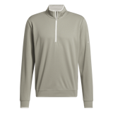 Adidas Lightweight Half-Zip Top - Grey/Green