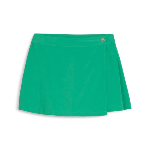 Puma Ladies Resort Wrap Golf Skirt - Green