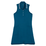 Puma Ladies Everyday Pique Golf Dress - Blue